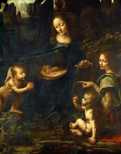 Madonna of the Rocks by Leonardo da Vinci