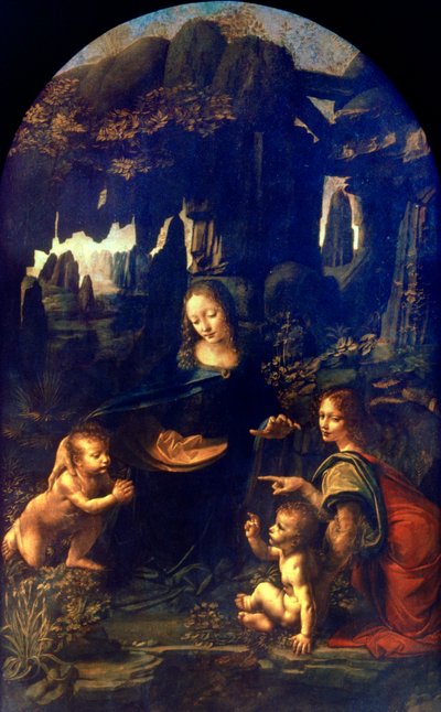 Madonna of the Rocks by Leonardo da Vinci