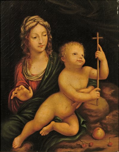 Madonna of the Yarnwinder by Leonardo da Vinci