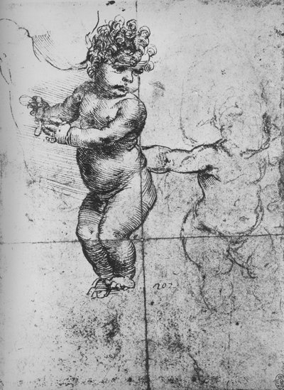 Studies of Infants by Leonardo da Vinci