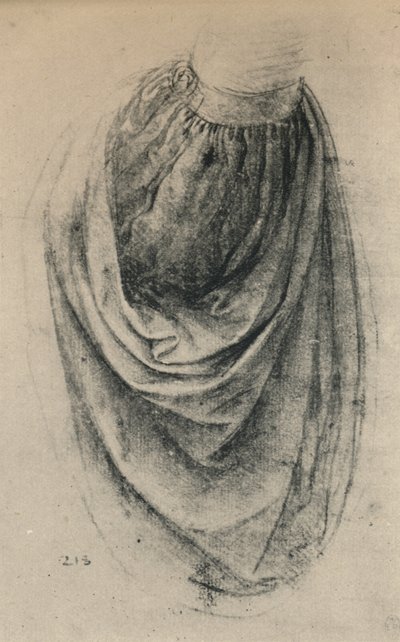 Study of a Sleeve by Leonardo da Vinci