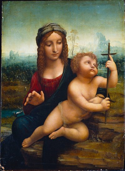 The Madonna of the Yarnwinder by Leonardo da Vinci