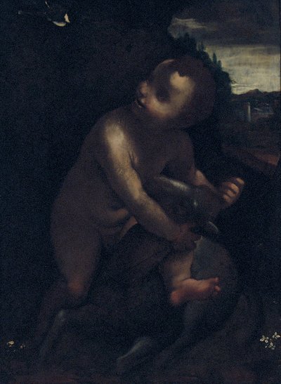 The Infant St. John the Baptist by Leonardo da Vinci