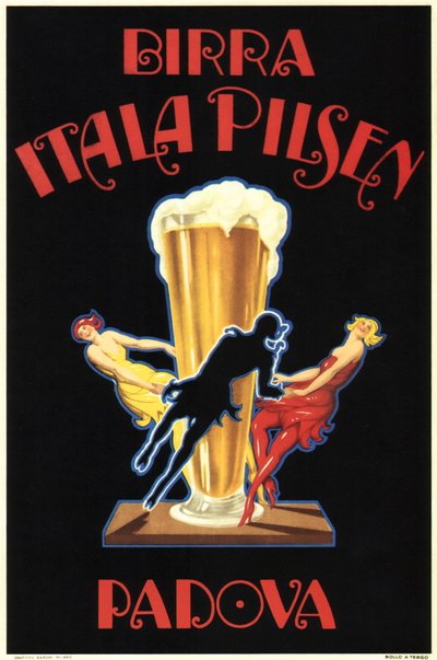 Birra Itala Pilsen by Leonetto Cappiello