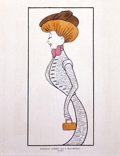 Marcelle Lender, in 