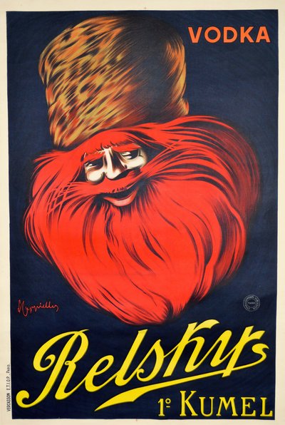Relsky Vodka by Leonetto Cappiello