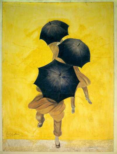 Umbrellas Revel by Leonetto Cappiello
