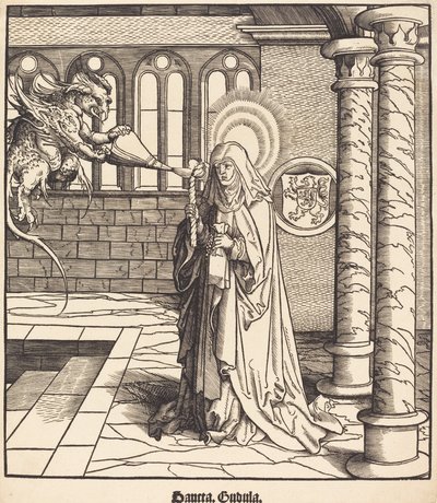 Saint Gudula by Leonhard Beck