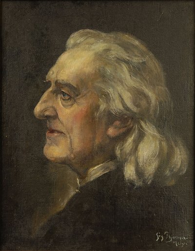 Portrait of Franz Liszt by Leonhard Thoma