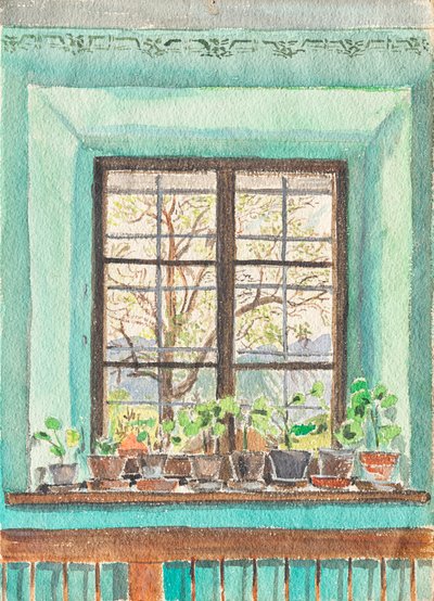 View from a Window by Leopold Blonder