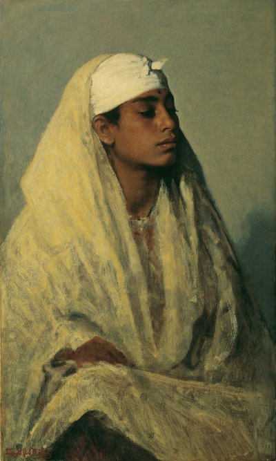 A Sphinx Face of Today by Leopold Carl Muller