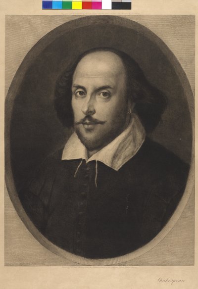 Shakespeare by Leopold Flameng
