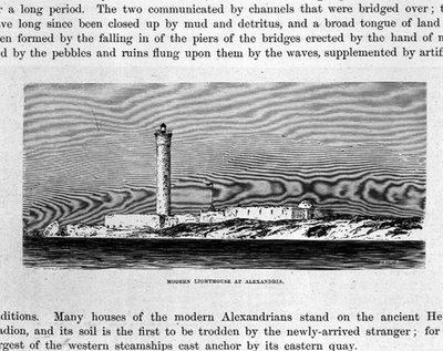 The Modern Lighthouse at Alexandria by Leopold Karl Muller