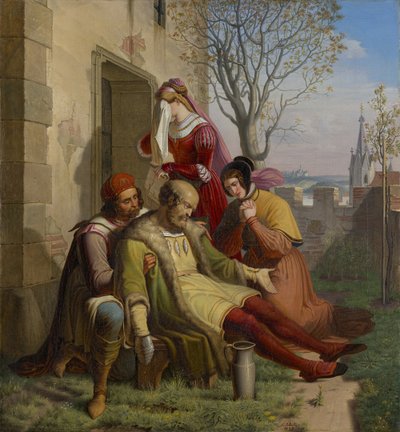 The Death of Götz von Berlichingen by Leopold Schulz