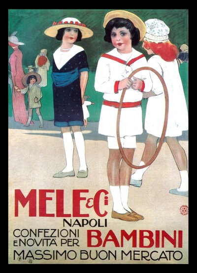 Mele Clothes for Children by Leopoldo Metlicovitz