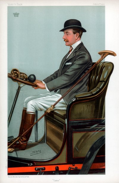 Cabs, 1903 by Leslie Matthew Ward