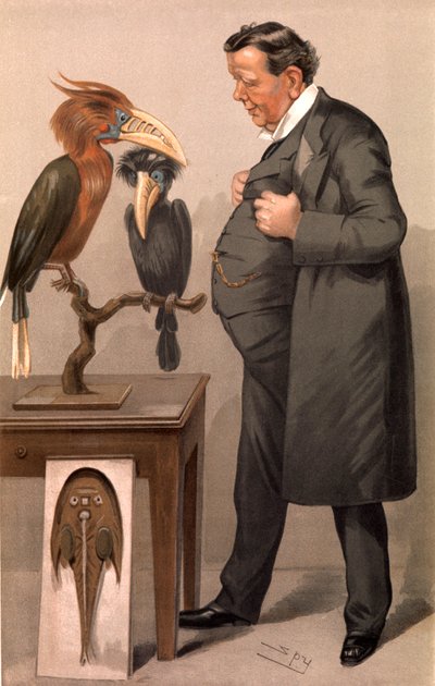 Edwin Ray Lankester, British zoologist by Leslie Matthew Ward