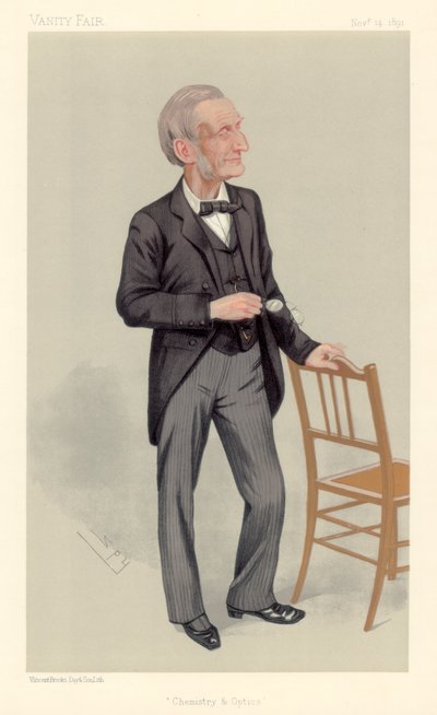 John Hall Gladstone, English Chemist by Leslie Matthew Ward