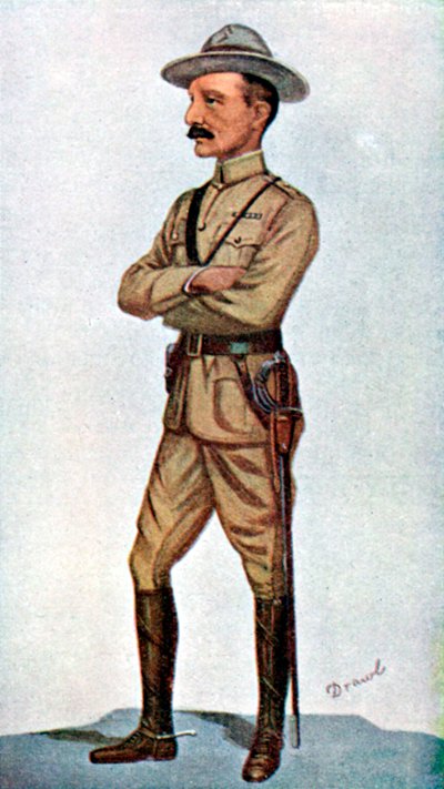 Robert Baden-Powell, English Soldier by Leslie Matthew Ward