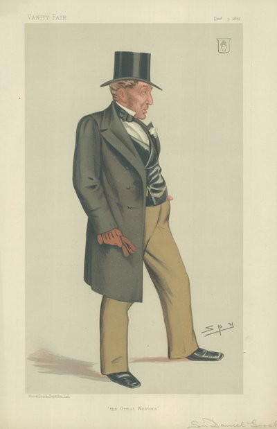 Sir Daniel Gooch by Leslie Matthew Ward