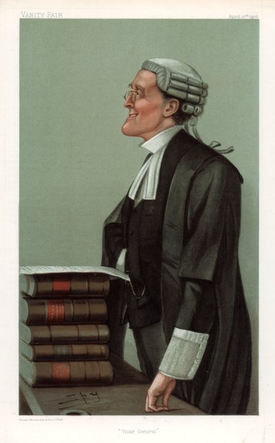 Vicar General, 1902 by Leslie Matthew Ward
