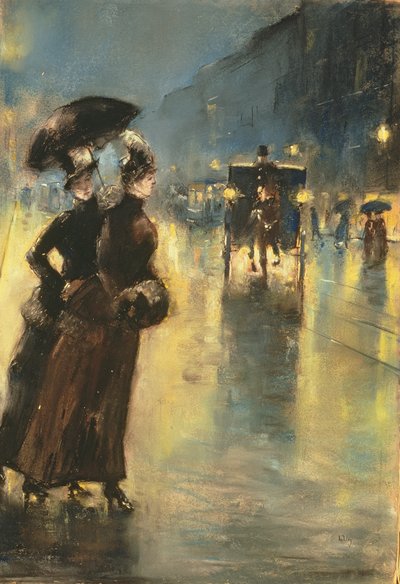 Lights at Night by Lesser Ury