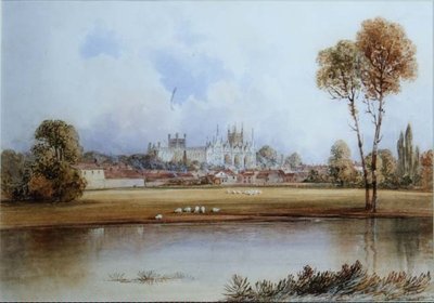 Peterborough Cathedral by Lewis Henry Shepherd