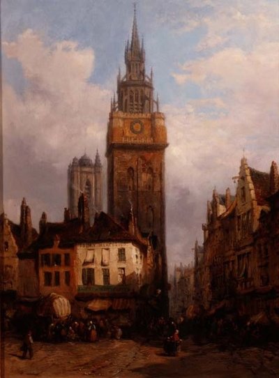 Street Scene by Lewis John Wood