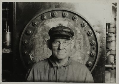 Boss in Power House by Lewis Wickes Hine