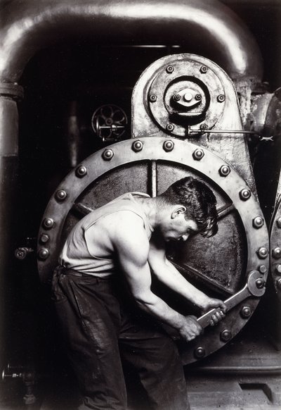 Powerhouse Mechanic by Lewis Wickes Hine