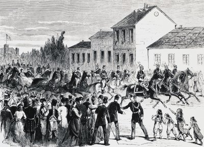 Grand Duke Michael Entering Bucharest by Unbekannt Unbekannt