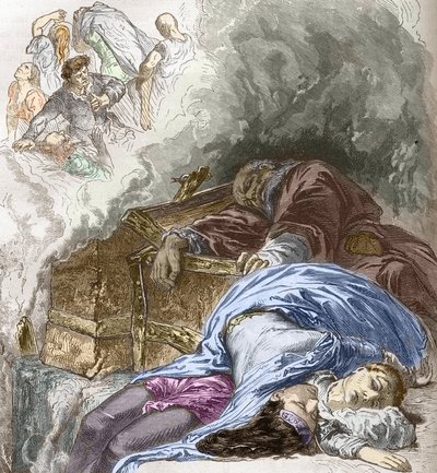 Great Plague (1347-1350) by Unbekannt Unbekannt