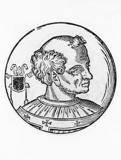 Portrait of Agapetus II by Unbekannt Unbekannt