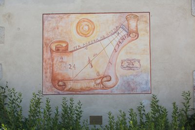 Sundial, Meridian, Aiello del Friuli, Friuli, Italy by Unbekannt Unbekannt