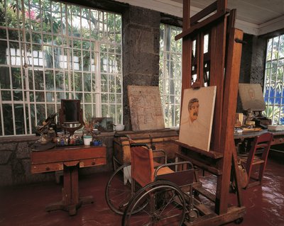The Study of Frida Kahlo by Unbekannt Unbekannt