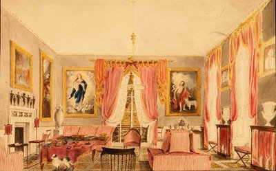 The Sitting Room, Aynhoe by Lili Cartwright
