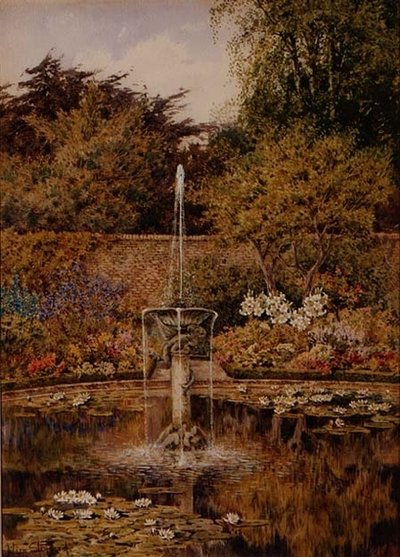 An Old Water Garden by Lilian Stannard