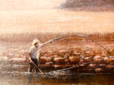 Evening on the River by Lincoln Seligman