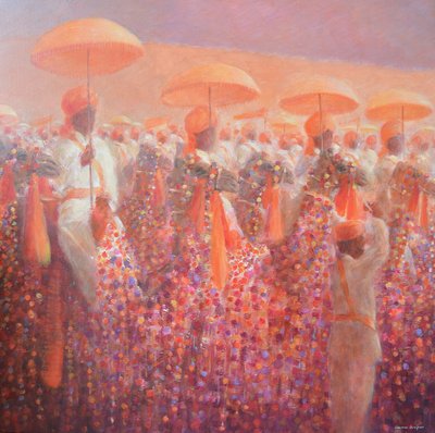 Jaisalmer Parade, Small by Lincoln Seligman