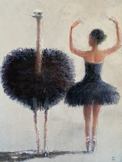 Pas de Deux 3 by Lincoln Seligman