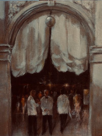 Venice Waiters by Lincoln Seligman