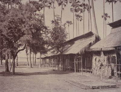 Amerapoora: Barracks of the Burmese Guard by Linnaeus Tripe