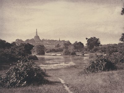 Rangoon: View near the Lake by Linnaeus Tripe