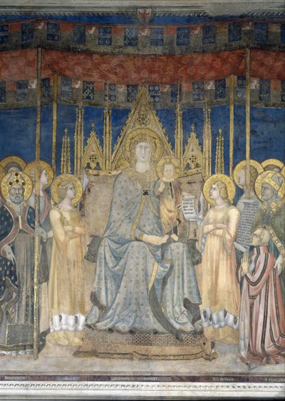 Maestà by Lippo Memmi