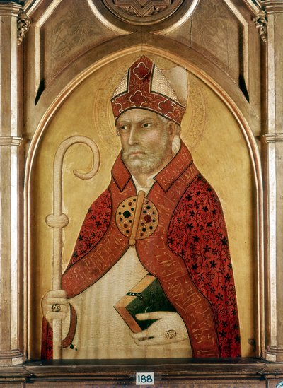St Augustine of Hippo, early 14th century by Lippo Memmi