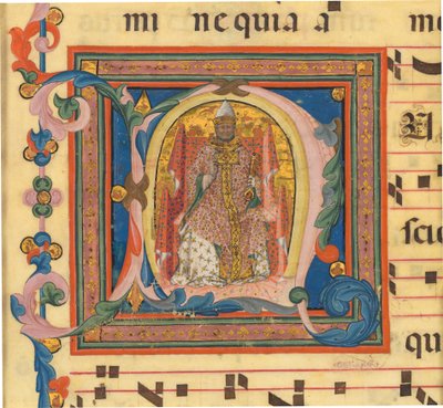 Saint Peter Enthroned by Lippo Vanni
