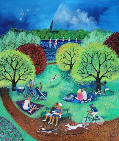 Boating Lake, 2017 by Lisa Graa Jensen