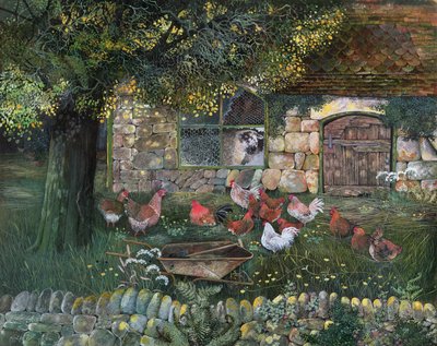 Hen House, 1988 by Lisa Graa Jensen