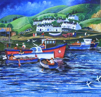 Landing the Catch, 2010 by Lisa Graa Jensen