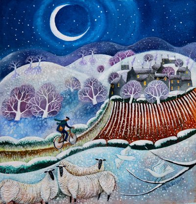 Uphill Ride, 2022 by Lisa Graa Jensen